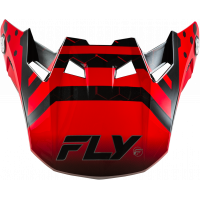 FORMULA CC TEKTONIC VISOR BLACK/RED/ORANGE YL/SM