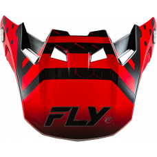 FORMULA CC TEKTONIC VISOR BLACK/RED/ORANGE XL/2X