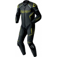 S1 D3O SUIT BLK/GRY/FLO YEL LEATHER MD