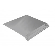 ASYLUM ROOF W/LIGHT BAR POCKET SPARKLE SILVER METALLIC