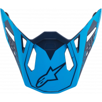 M10 HELMET VISOR META MATT BLUE