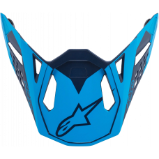 M10 HELMET VISOR META MATT BLUE
