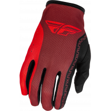 YOUTH LITE GLOVES BLACK/RED YL