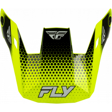 RAYCE SONAR HELMET VISOR HI-VIS/BLACK/WHITE XL
