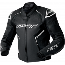 S1 D3O LEATHER JACKET BLK/WHI 2X S1 D3O LEATHER JACKET BLK/WHI 2X