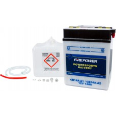 BATTERY W/ACID CB14A-A1/14A-A2 12V HEAVY DUTY