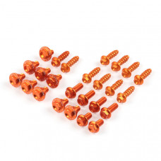 ALUMINUM BOLT KIT ORANGE ALUMINUM BOLT KIT ORANGE