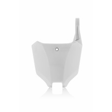 FRONT NUMBER PLATE HON WHITE