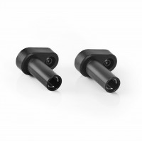 TURN SIGNAL MOUNTING KIT REAR BLACK 2 PCS