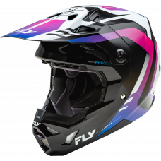 FORMULA CP KRYPTON HELMET WHITE/BLACK/PURPLE MD