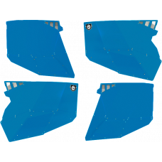STEALTH DOOR ALLUMINUM SKINS VOODOO BLUE POL