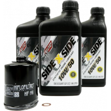 SIDEXSIDE OIL CHANGE KIT 10W50 /W OIL FILTER POL