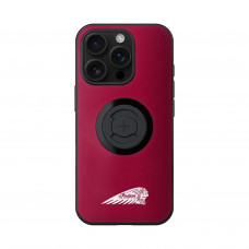 INDIAN PHONE CASE W/HEADDRESS IPHONE 16 PRO RED W/LOGO INDIAN PHONE CASE W/HEADDRESS IPHONE 16 PRO RED W/LOGO