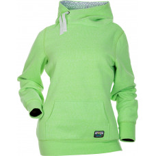 SIDE TIE HOODIE GREEN LG