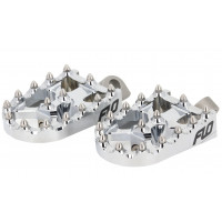 MOTO STYLE FOOTPEG SET CHROME 2