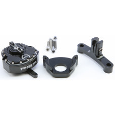 STEERING DAMPER KIT BLACK KAW