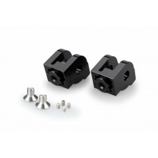 FOOTPEG ADAPTOR RIDER BLACK DUC