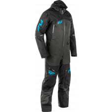 INCLINE MONOSUIT BLACK/GREY/BLUE 2X