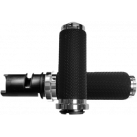 MEMORY FOAM LARGE CHROME TWIST GRIP