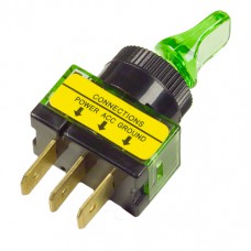 TOGGLE SWITCH GREEN 20 AMP