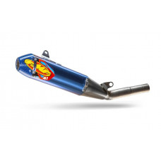 FACTORY 4.1 RCT ANOD TI S/O W/BLUE C/F END CAP