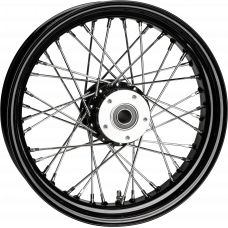 FR 40-SPK DD BLACK 16X3.5 FLT-HUB 1