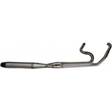 2IN1 TC FLT FULL LENGTH PIPE BRUSHED SS