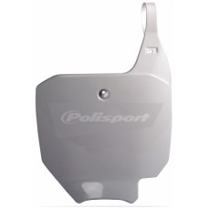 NUMBER PLATE WHITE