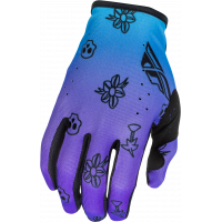 YOUTH LITE OUTLINE GLOVES PURPLE/BLUE/BLACK YL