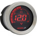 HD-02 SERIES GAUGE KIT SILVER BEZEL OIL TEMP
