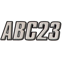 SERIES 800 REGISTRATION KIT SILVER/BLACK