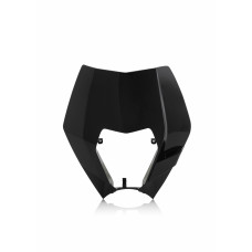 FRONT HEADLIGHT MASK BLACK