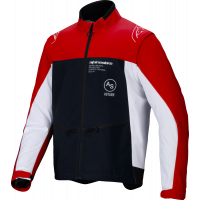 LITE-DURA SOFTSHELL JACKET BLACK/BRIGHT RED/WHITE 2X