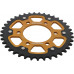 REAR STEALTH SPROCKET ALU/STL 39T-520 GLD KAW/POL