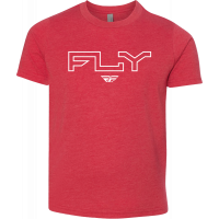 YOUTH FLY EDGE TEE RED YL