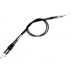 BLACK VINYL THROTTLE PUSH-PULL CABLE SET