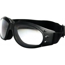 CRUISER SUNGLASSES BLACK W/CLEAR LENS