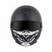COVERT FACE MASK SKULL BLACK/WHITE