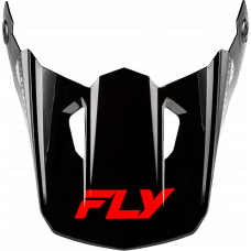 KINETIC VERDICT HELMET VISOR BLACK/RED/WHITE MD/LG