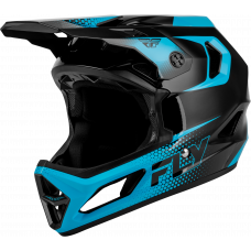 YTH RAYCE SONAR BICYCLE HLMT BLACK/ELECTRIC BLUE YL