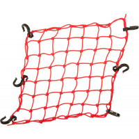 CARGO NET ADJUSTABLE RED 15