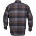 COVERT MOTO FLANNEL BLACK/BROWN/GREY 2X