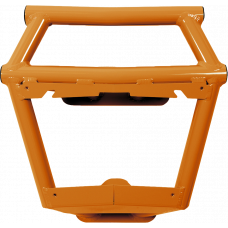 FRONT SPORT BUMPER ORANGE RUST METALLIC POL