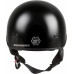 HH-45 HALF HELMET NAKED BLACK SM