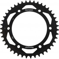REAR SPROCKET STEEL 43T-520 BLK HON