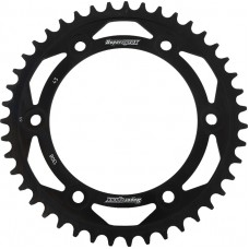 REAR SPROCKET STEEL 43T-520 BLK HON