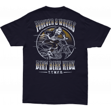 GHOST RIDER TEE NAVY 2X
