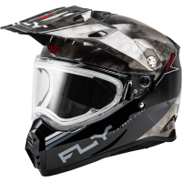 TREKKER CW CONCEAL HELMET ELEC SHLD BLACK/GREY/WHITE 2X
