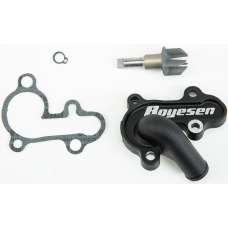 WATERPUMP COVER & IMPELLER KIT BLACK