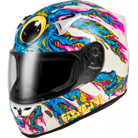REVOLT SPACE CREEP HELMET LIGHT BLUE/WHITE/PINK 2X